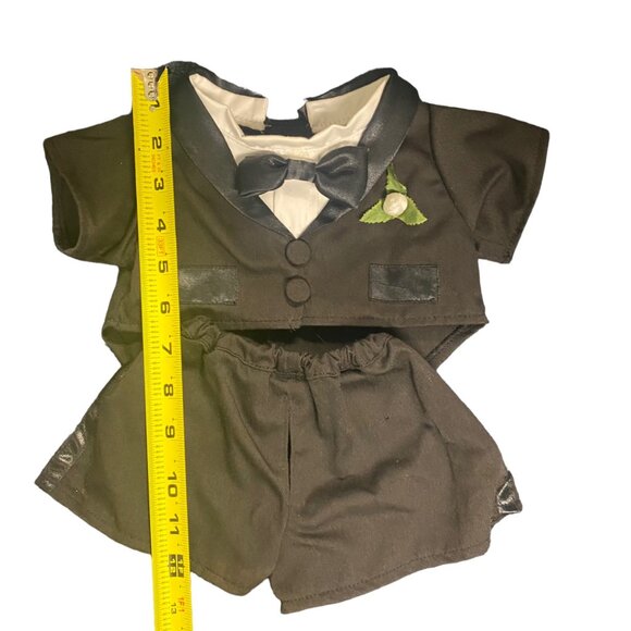 Build-A-Bear Workshop Tuxedo Outfit & White Bear - Picture 7 of 16